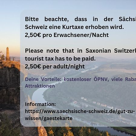 Uo3 - Urlaubsmagie- Urlaubsoase Mitten In Sebnitz Ngoại thất bức ảnh